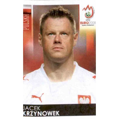 Jacek Krzynowek Poland 242 Panini Uefa Euro 2008 Austria Switzerland