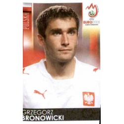 Grzegorz Bronowicki Poland 244 Panini Uefa Euro 2008 Austria Switzerland