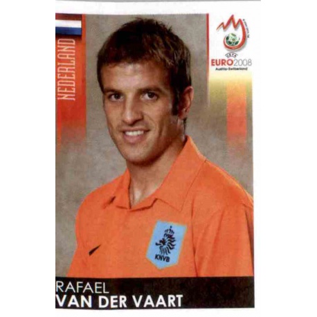 Rafael Van Der Vaart Holland 268 Panini Uefa Euro 2008 Austria Switzerland