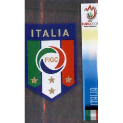 Emblem Italy 285 Panini Uefa Euro 2008 Austria Switzerland