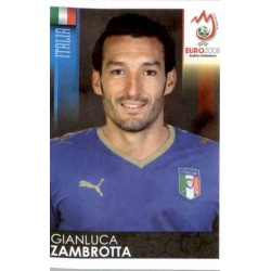 Gianluca Zambrotta Italy 293 Panini Uefa Euro 2008 Austria Switzerland