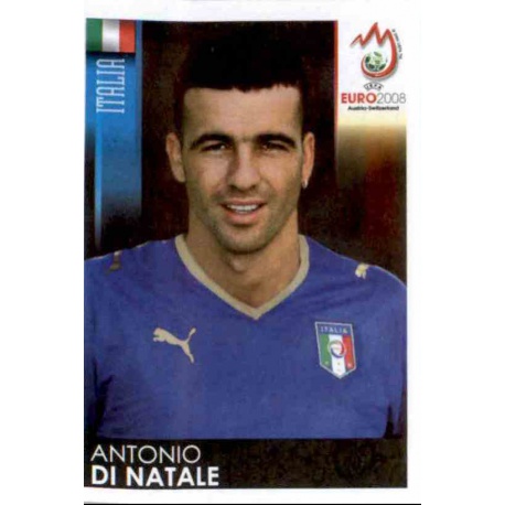 Antonio Di Natale Italy 302 Panini Uefa Euro 2008 Austria Switzerland