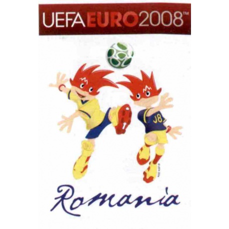 Romania Mascot 306 Panini Uefa Euro 2008 Austria Switzerland