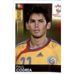 Paul Codrea Romania 320 Panini Uefa Euro 2008 Austria Switzerland