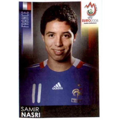 Samir Nasri France 349 Panini Uefa Euro 2008 Austria Switzerland