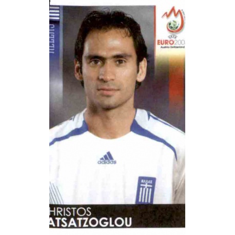 Christos Patsatzoglou Greece 366 Panini Uefa Euro 2008 Austria Switzerland