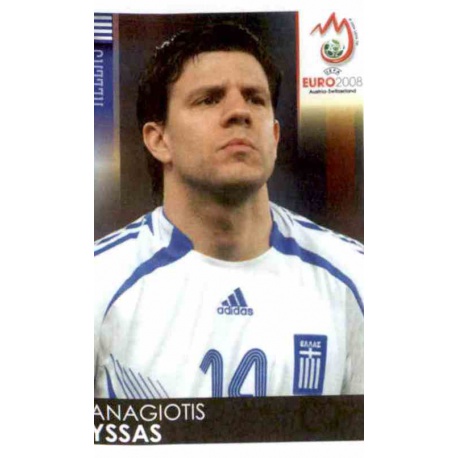 Panagiotis Fyssas Greece 370 Panini Uefa Euro 2008 Austria Switzerland