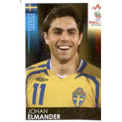 Johan Elmander Sweden 405 Panini Uefa Euro 2008 Austria Switzerland