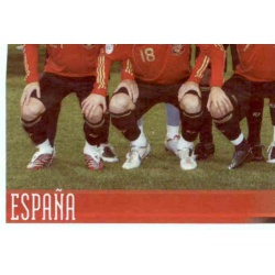 Team Photo 3 Spain 413 Panini Uefa Euro 2008 Austria Switzerland