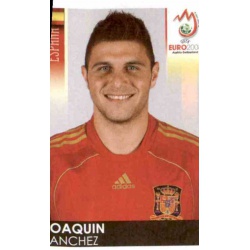 Joaquin Sanchez Spain 429 Panini Uefa Euro 2008 Austria Switzerland