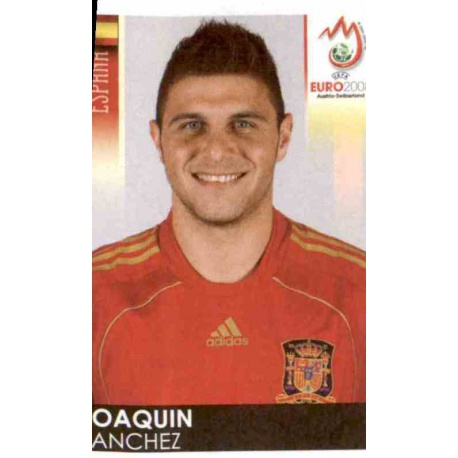 Joaquin Sanchez Spain 429 Panini Uefa Euro 2008 Austria Switzerland