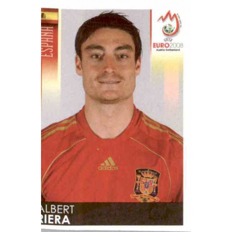 Albert Riera Spain 431 Panini Uefa Euro 2008 Austria Switzerland