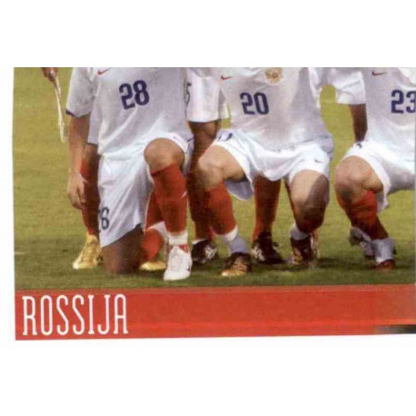 Team Photo 3 Russia 439 Panini Uefa Euro 2008 Austria Switzerland