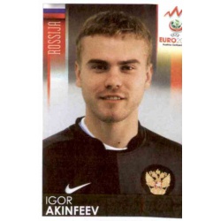 Igor Akinfeev Russia 442 Panini Uefa Euro 2008 Austria Switzerland