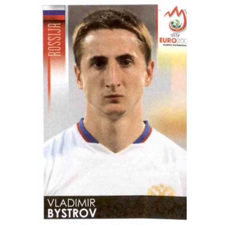 Vladimir Bystrov Russia 450 Panini Uefa Euro 2008 Austria Switzerland