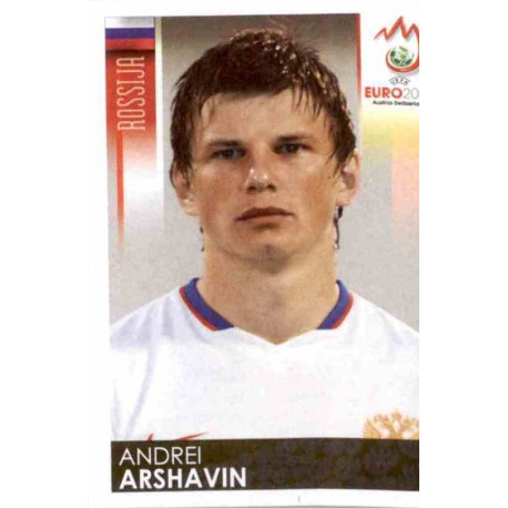 Andrei Arshavin Russia 456 Panini Uefa Euro 2008 Austria Switzerland