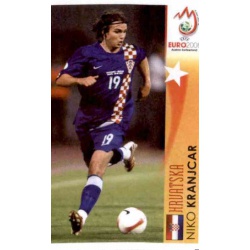 Niko Kranjcar In Action Croatia 482 Panini Uefa Euro 2008 Austria Switzerland