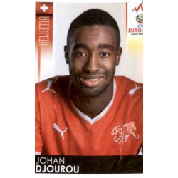 Johan Djourou Switzerland 55 Panini Uefa Euro 2008 Austria Switzerland