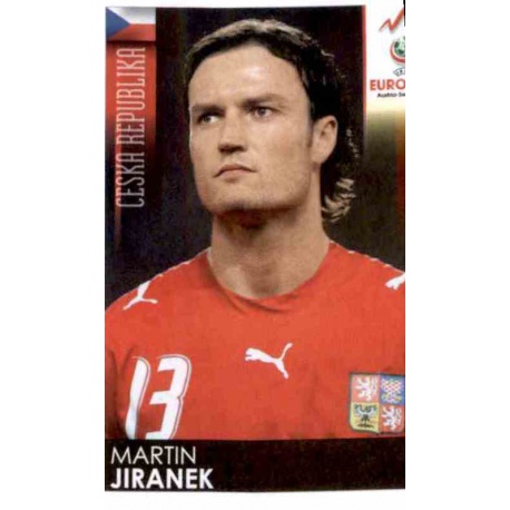 Martin Jiranek Czech Republic 80 Panini Uefa Euro 2008 Austria Switzerland