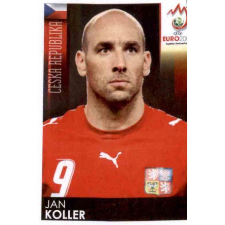 Jan Koller Czech Republic 96 Panini Uefa Euro 2008 Austria Switzerland