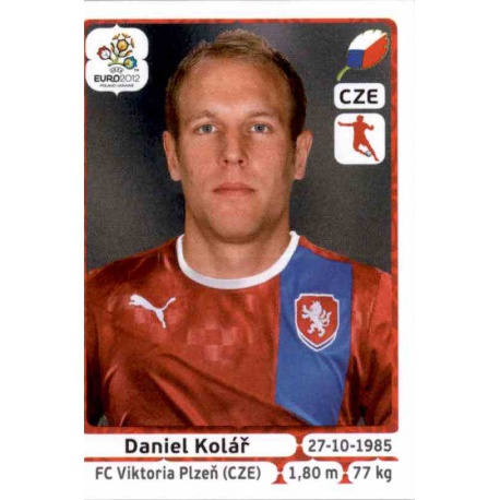 Daniel Kolar Czech Republic 152 Panini Uefa Euro 2012 Poland Ukraine