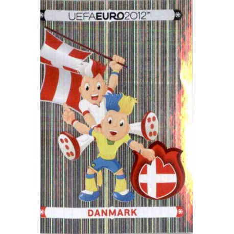 Mascot Denmark 194 Panini Uefa Euro 2012 Poland Ukraine