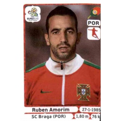 Ruben Amorim Portugal 266 Panini Uefa Euro 2012 Poland Ukraine