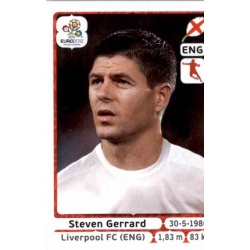 Steven Gerrard England 499 Panini Uefa Euro 2012 Poland Ukraine
