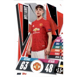 Brandon Williams Manchester United MNU8 Match Attax Champions International 2020-21