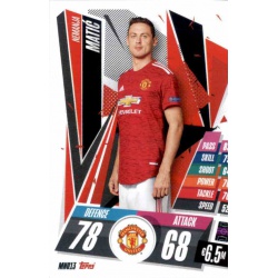 Nemanja Matic Manchester United MNU13 Match Attax Champions International 2020-21