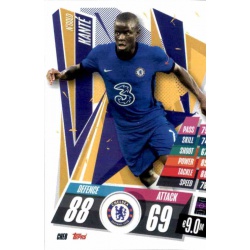 N'Golo Kante Chelsea CHE8 Match Attax Champions International 2020-21