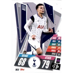 Dele Alli Tottenham Hotspur TOT12 Match Attax Champions International 2020-21