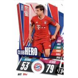 Thomas Muller Club Hero Bayern Munchen BAY2 Match Attax Champions International 2020-21