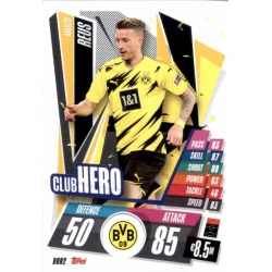 Marco Reus Club Hero Borussia Dortmund DOR2 Match Attax Champions International 2020-21