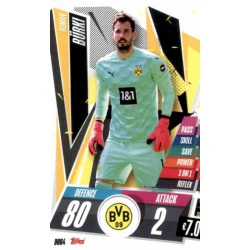 Roman Burki Borussia Dortmund DOR4 Match Attax Champions International 2020-21