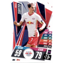 Marcel Sabitzer RB Leipzig RBL8 Match Attax Champions International 2020-21