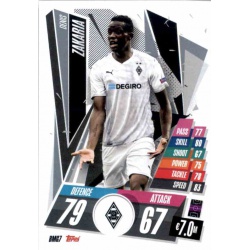 Denis Zakaria Borussia Monchengladbach BMG7 Match Attax Champions International 2020-21