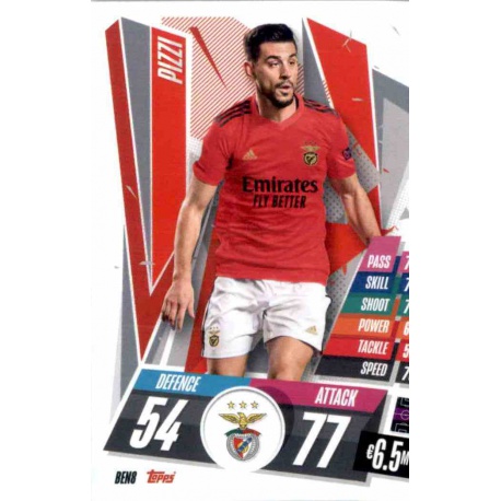 Pizzi Benfica BEN8 Match Attax Champions International 2020-21