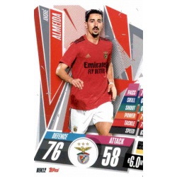 Andre Almeida Benfica BEN12 Match Attax Champions International 2020-21