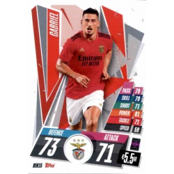 Gabriel Benfica BEN15 Match Attax Champions International 2020-21