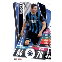 Hans Vanaken Club Brugge BRU3 Match Attax Champions International 2020-21