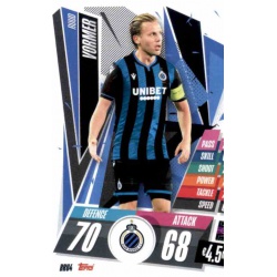 Ruud Vormer Club Brugge BRU4 Match Attax Champions International 2020-21