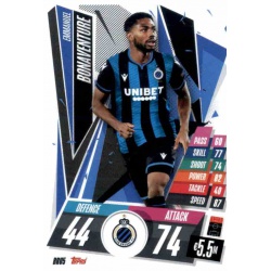 Emmanuel Bonaventure Club Brugge BRU5 Match Attax Champions International 2020-21