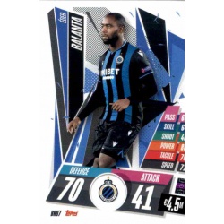 Eder Balanta Club Brugge BRU7 Match Attax Champions International 2020-21