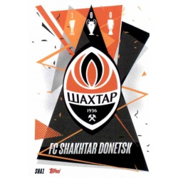 Escudo Shaktar Donetsk SHA1 Match Attax Champions International 2020-21