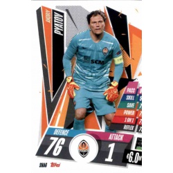 Andriy Pyatov Shaktar Donetsk SHA6 Match Attax Champions International 2020-21