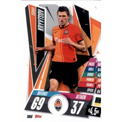 Serhiy Kryvtstov Shaktar Donetsk SHA8 Match Attax Champions International 2020-21