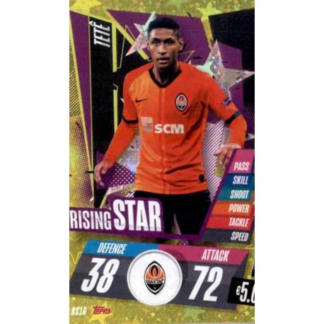 Tete Rising Stars Shaktar Donetsk RS16 Match Attax Champions International 2020-21