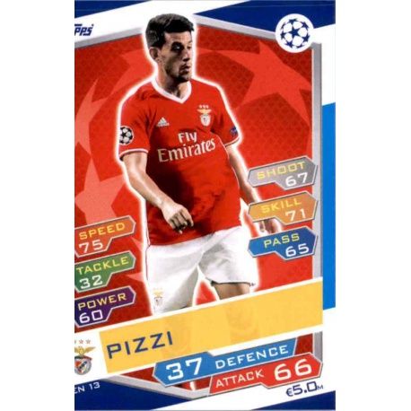 Pizzi Benfica BEN13 Match Attax Champions 2016-17