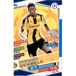 Ousmane Dembele Borussia Dortmund DOR15 Match Attax Champions 2016-17